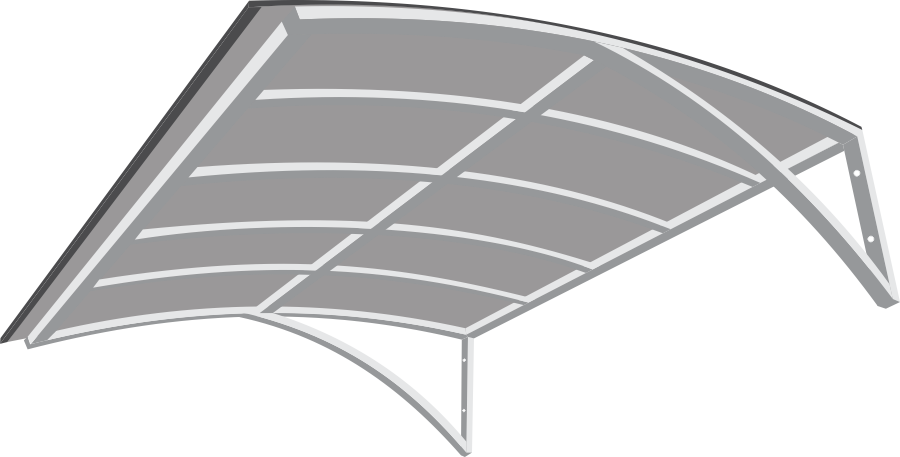 toldo em policarbonato