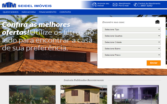 site seidel imoveis